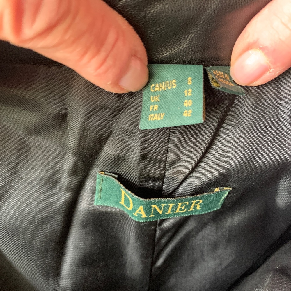 DANIER Lamb Leather Danier pants